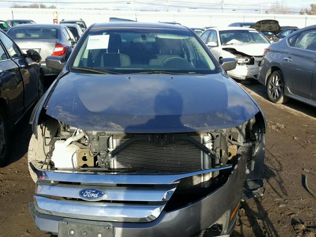 3FAHP0HA3CR425685 - 2012 FORD FUSION SE CHARCOAL photo 9