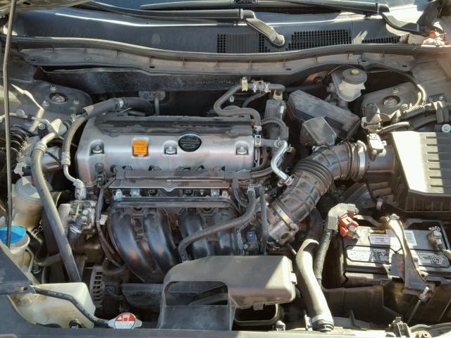 JHMCP26329C002722 - 2009 HONDA ACCORD LX GRAY photo 7