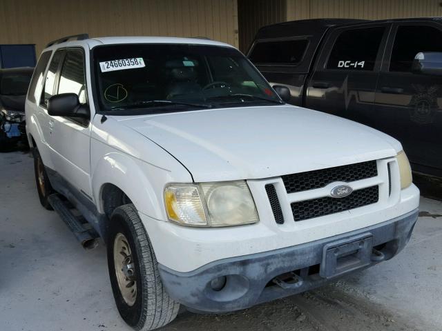 1FMYU60EX1UA97137 - 2001 FORD EXPLORER S WHITE photo 1