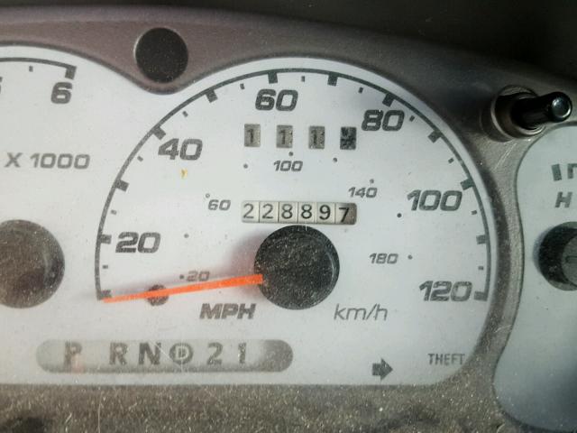 1FMYU60EX1UA97137 - 2001 FORD EXPLORER S WHITE photo 8