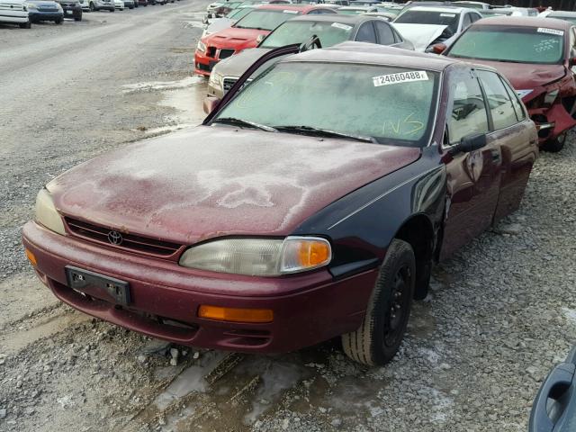 4T1BG12KXTU786696 - 1996 TOYOTA CAMRY DX RED photo 2