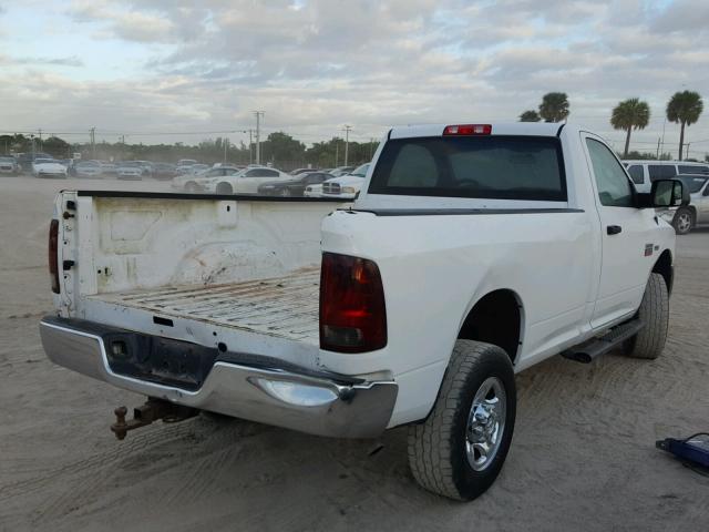 3D7LT2ET8BG628900 - 2011 DODGE RAM 2500 WHITE photo 4