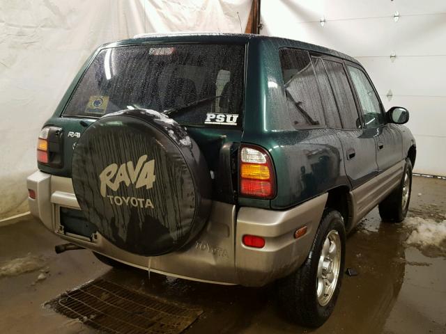 JT3HP10V8W7104899 - 1998 TOYOTA RAV4 GREEN photo 4