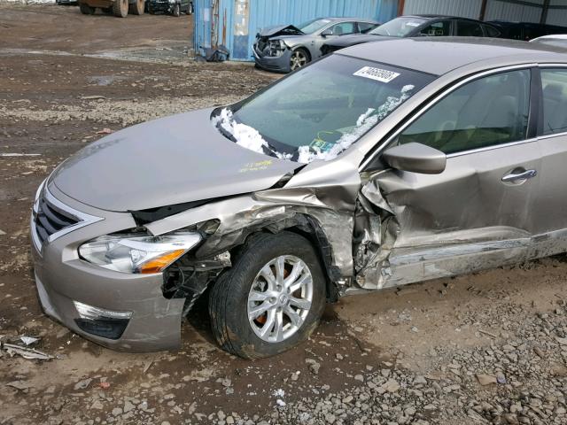 1N4AL3AP7FC105074 - 2015 NISSAN ALTIMA 2.5 TAN photo 9