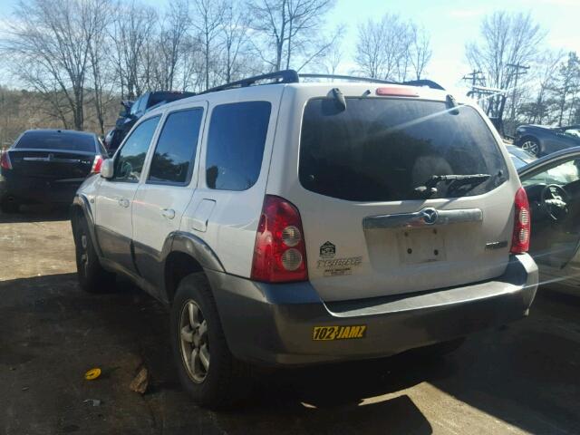 4F2YZ04166KM06129 - 2006 MAZDA TRIBUTE S WHITE photo 3