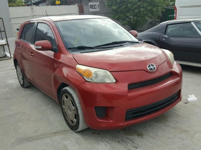 JTKKU10439J043995 - 2009 TOYOTA SCION XD RED photo 1