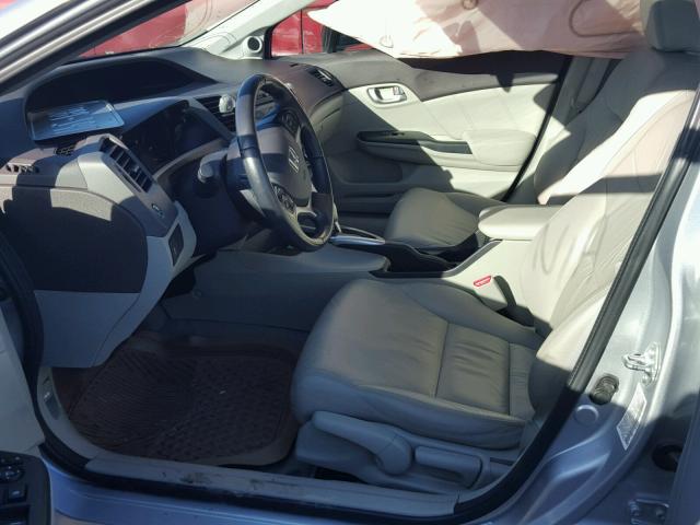 19XFB2F98CE050601 - 2012 HONDA CIVIC EXL 银色 照片 5