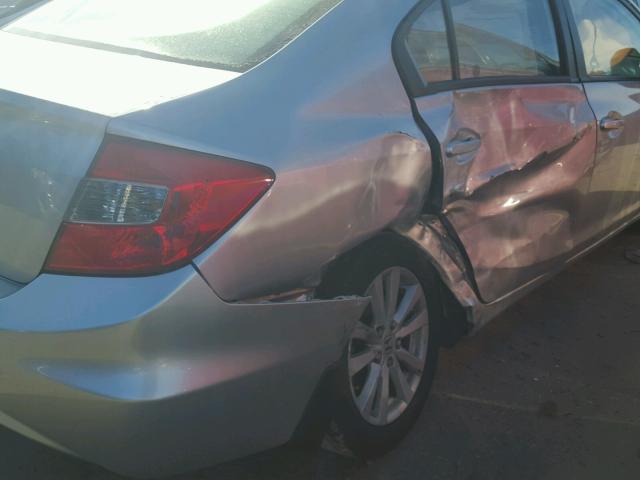 19XFB2F98CE050601 - 2012 HONDA CIVIC EXL 银色 照片 9