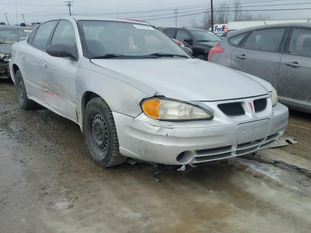 1G2NE52E05M224516 - 2005 PONTIAC GRAND AM S SILVER photo 1