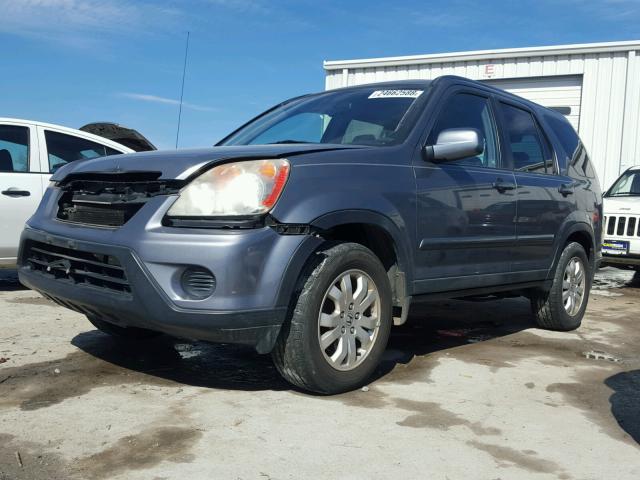 SHSRD78925U334555 - 2005 HONDA CR-V SE GRAY photo 2