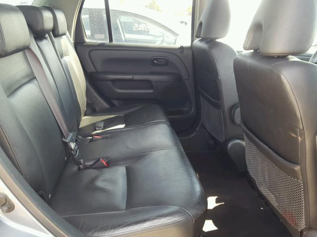 SHSRD78925U334555 - 2005 HONDA CR-V SE GRAY photo 6