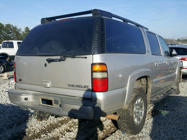 3GNFK16Z34G179532 - 2004 CHEVROLET SUBURBAN K TAN photo 4