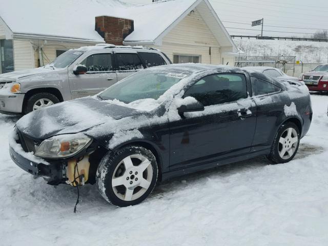 1G1AF1F56A7151051 - 2010 CHEVROLET COBALT 2LT BLACK photo 2