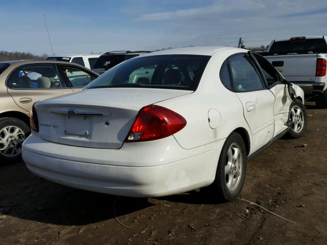 1FAFP55252A215681 - 2002 FORD TAURUS SES WHITE photo 4