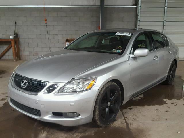 JTHBN96S065004535 - 2006 LEXUS GS GENERAT SILVER photo 2