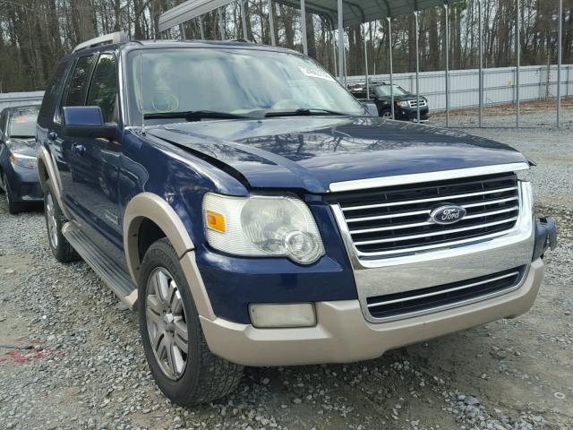 1FMEU74E06UA22392 - 2006 FORD EXPLORER E BLUE photo 1