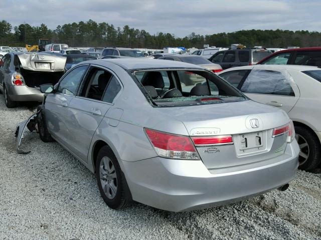 1HGCP2F66CA080999 - 2012 HONDA ACCORD SE SILVER photo 3