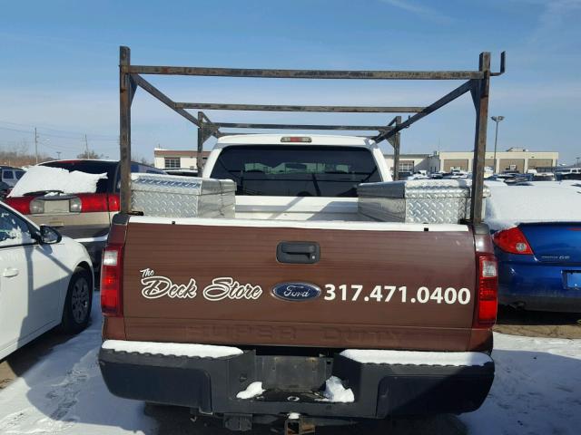 1FTSW20518EE11081 - 2008 FORD F250 SUPER WHITE photo 6