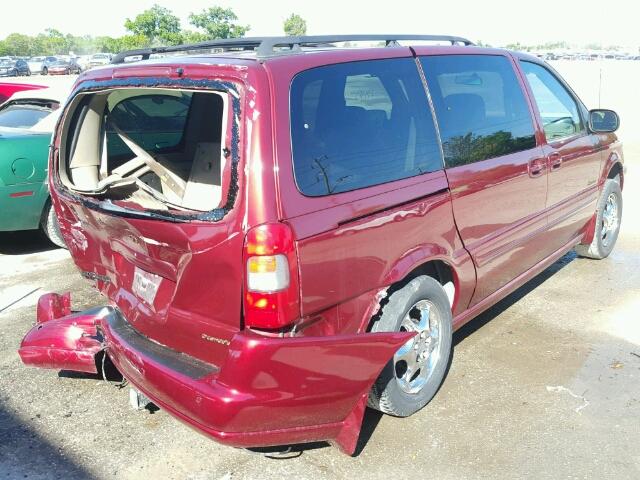 1GHDX13E42D114230 - 2002 OLDSMOBILE SILHOUETTE RED photo 4