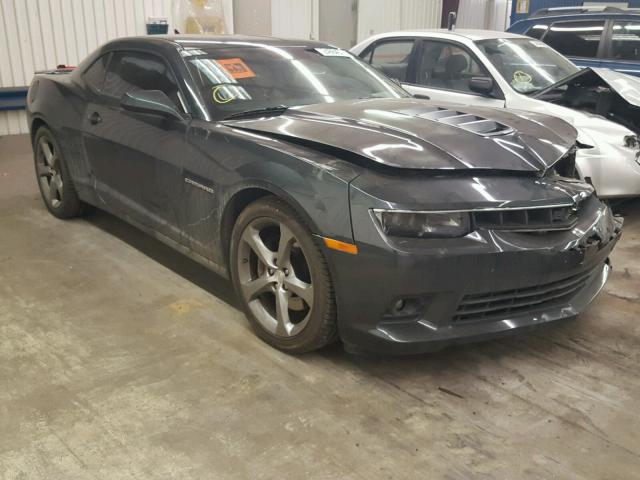 2G1FJ1EJ2E9205713 - 2014 CHEVROLET CAMARO SS GRAY photo 1