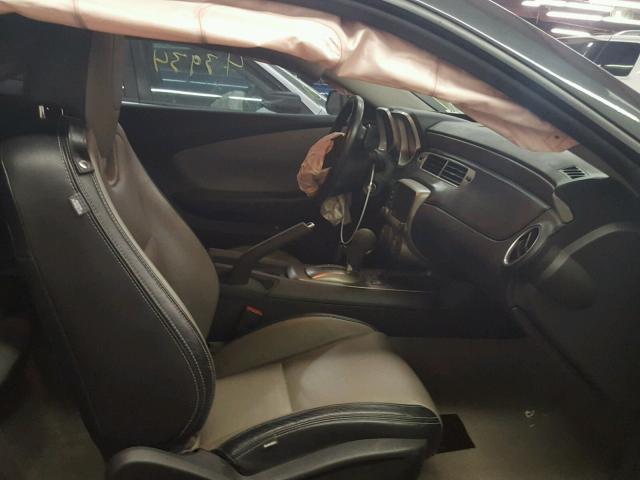 2G1FJ1EJ2E9205713 - 2014 CHEVROLET CAMARO SS Gris foto 5