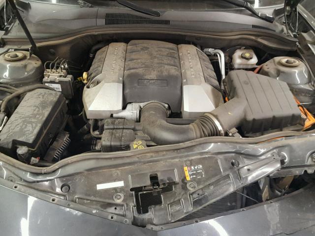 2G1FJ1EJ2E9205713 - 2014 CHEVROLET CAMARO SS Gris foto 7