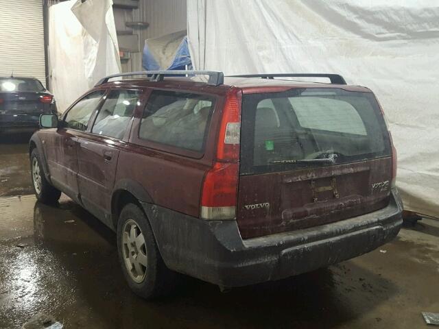 YV1SZ58D511012783 - 2001 VOLVO V70 XC RED photo 3