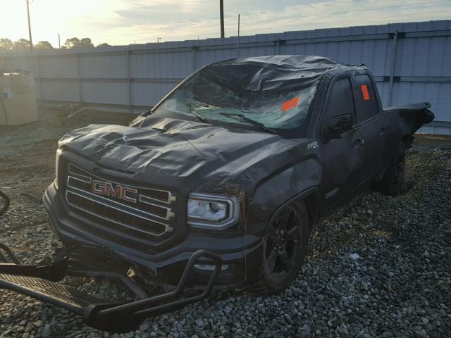 1GTV2MEC2HZ283681 - 2017 GMC SIERRA K15 CHARCOAL photo 2