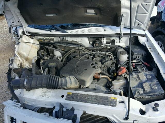 1FTLR4FE1APA35037 - 2010 FORD RANGER SUP WHITE photo 7