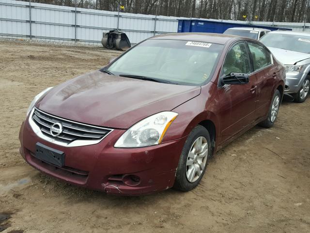 1N4AL2AP6CN441521 - 2012 NISSAN ALTIMA BAS BURGUNDY photo 2