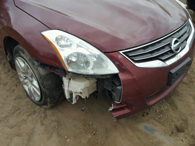 1N4AL2AP6CN441521 - 2012 NISSAN ALTIMA BAS BURGUNDY photo 9