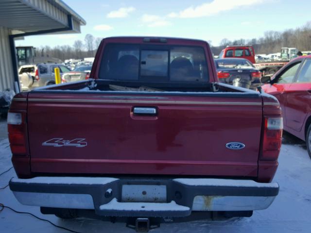 1FTZR45E22TA26450 - 2002 FORD RANGER SUP MAROON photo 9