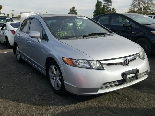 1HGFA16887L019867 - 2007 HONDA CIVIC EX ვერცხლისფერი ფოტო 1