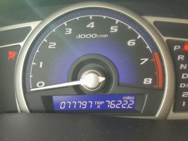 1HGFA16887L019867 - 2007 HONDA CIVIC EX ვერცხლისფერი ფოტო 8