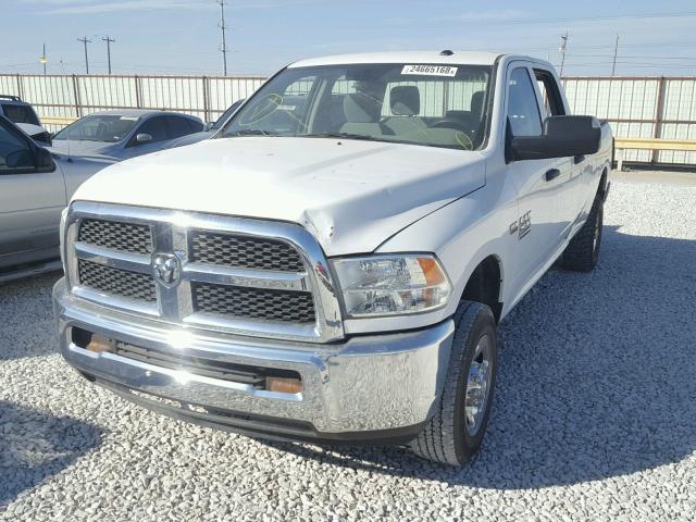 3C6TR5HT8DG550036 - 2013 RAM 2500 ST WHITE photo 2