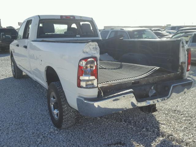 3C6TR5HT8DG550036 - 2013 RAM 2500 ST WHITE photo 3