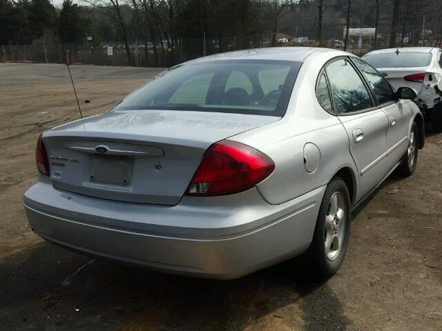 1FAFP56UX7A219085 - 2007 FORD TAURUS SEL GRAY photo 4