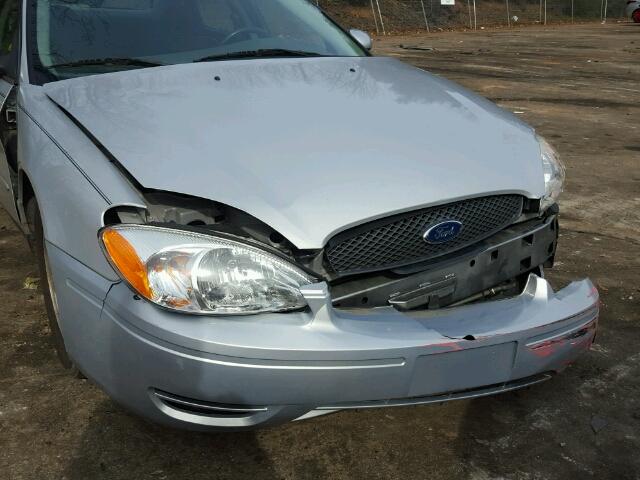 1FAFP56UX7A219085 - 2007 FORD TAURUS SEL GRAY photo 9