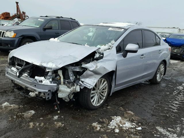 JF1GJAH63DH023442 - 2013 SUBARU IMPREZA LI SILVER photo 2