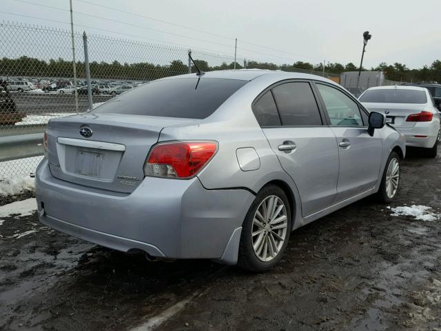 JF1GJAH63DH023442 - 2013 SUBARU IMPREZA LI SILVER photo 4