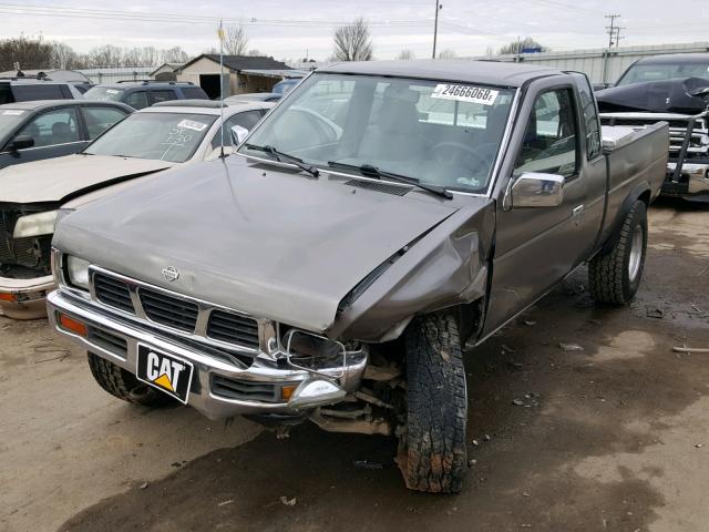 1N6HD16Y2RC333643 - 1994 NISSAN TRUCK KING GRAY photo 2