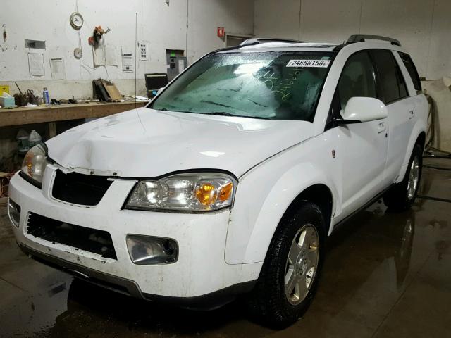 5GZCZ53486S880908 - 2006 SATURN VUE WHITE photo 2