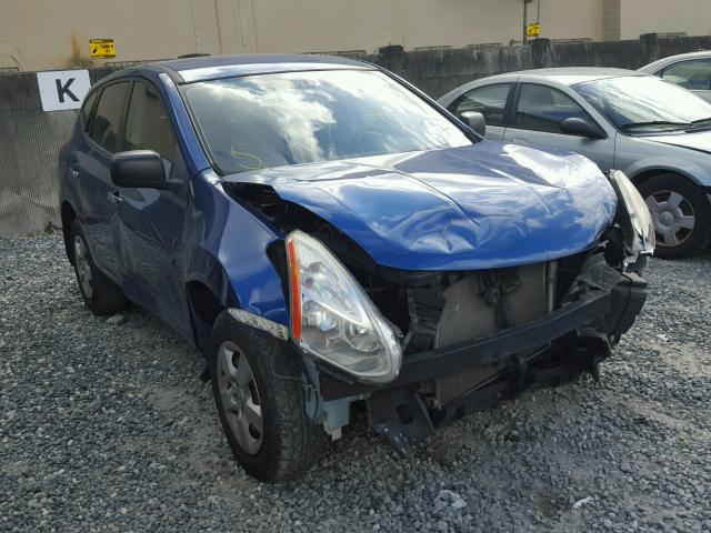 JN8AS5MT9AW023263 - 2010 NISSAN ROGUE S BLUE photo 1