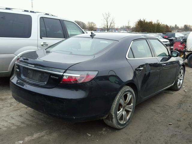 YS3GN4AR2B4007413 - 2011 SAAB 9-5 TURBO BLACK photo 4