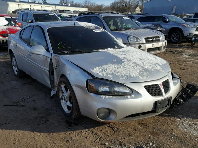 2G2WR524341186158 - 2004 PONTIAC GRAND PRIX SILVER photo 1