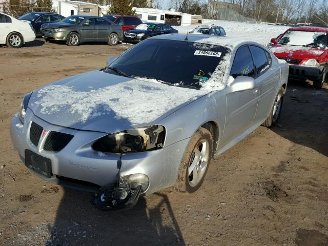 2G2WR524341186158 - 2004 PONTIAC GRAND PRIX SILVER photo 2