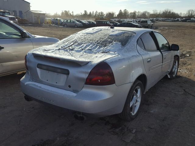 2G2WR524341186158 - 2004 PONTIAC GRAND PRIX SILVER photo 4