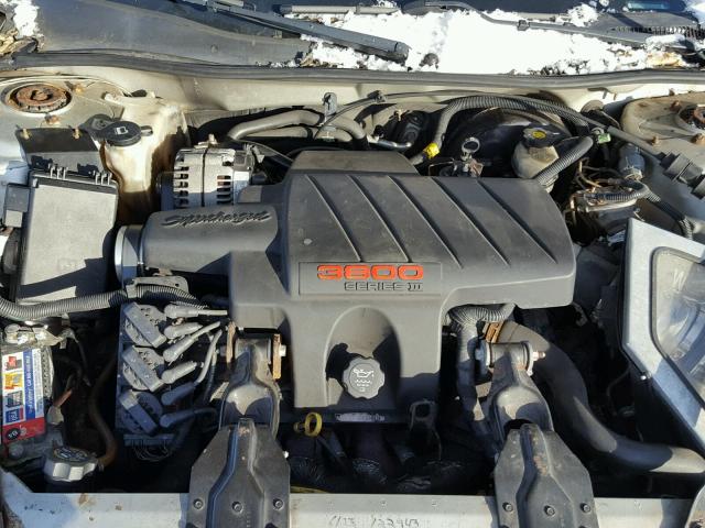 2G2WR524341186158 - 2004 PONTIAC GRAND PRIX SILVER photo 7