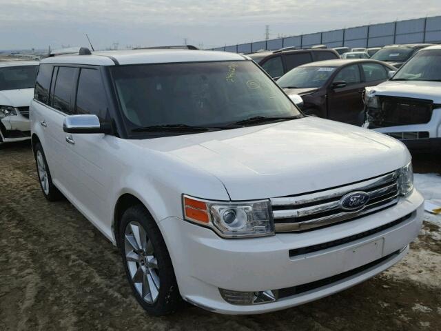 2FMHK6DC0CBD16467 - 2012 FORD FLEX LIMIT WHITE photo 1