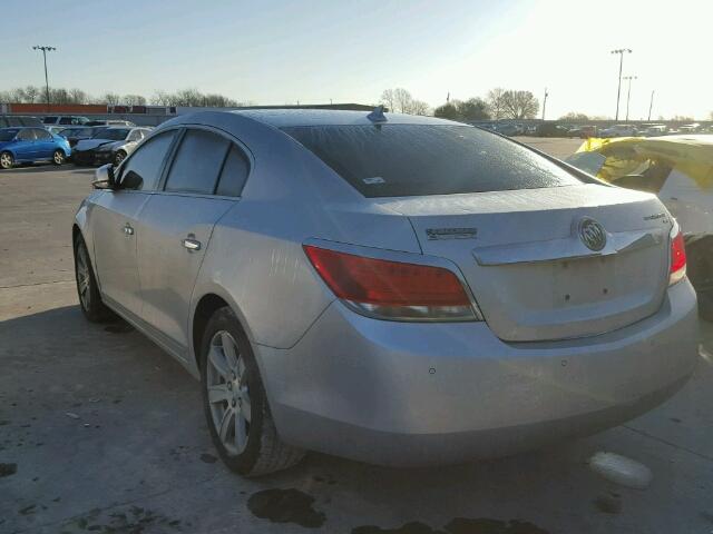 1G4GC5EG6AF227776 - 2010 BUICK LACROSSE C SILVER photo 3